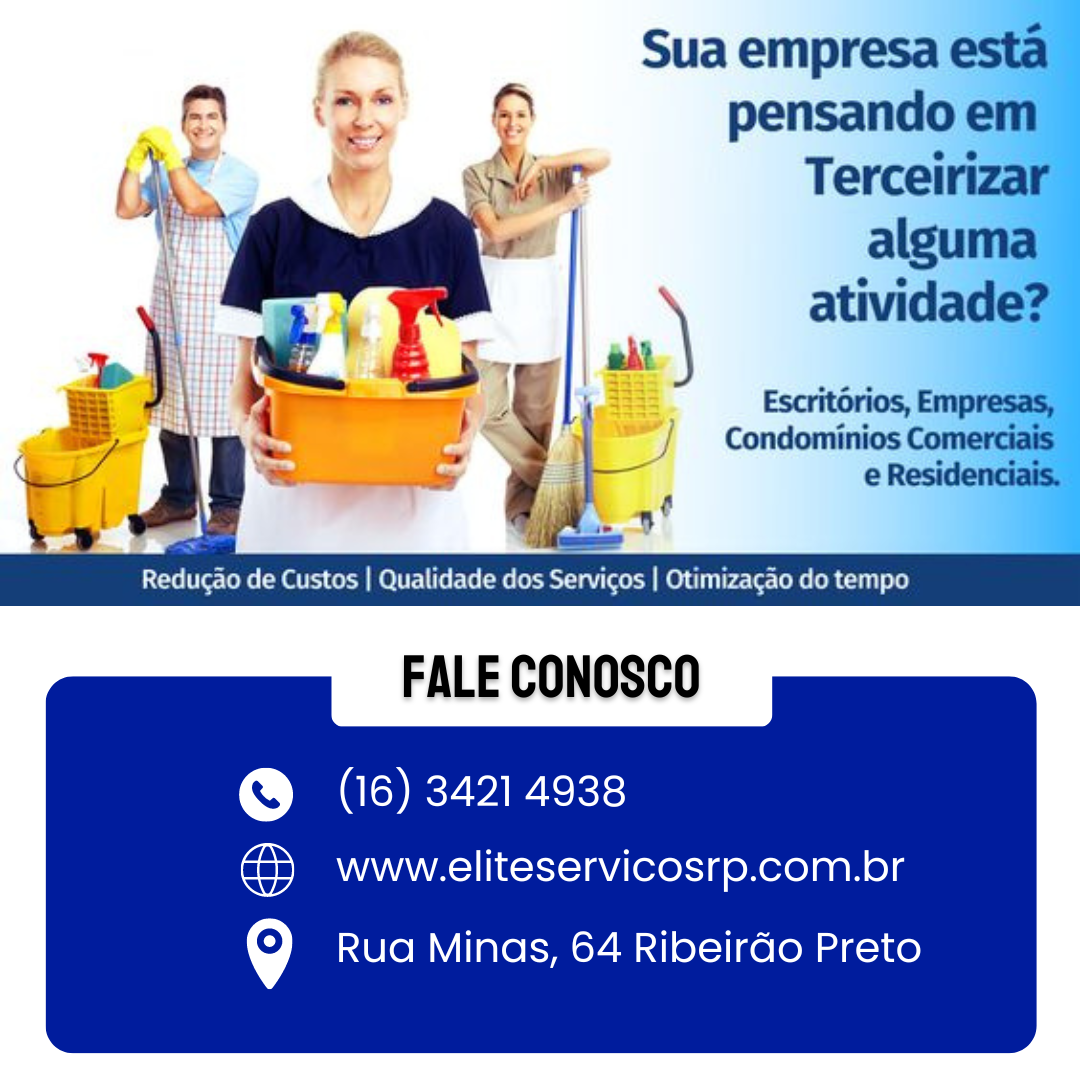 Conte conosco para o melhor serviço de terceirização de mão de obra para Ribeirão Preto e região